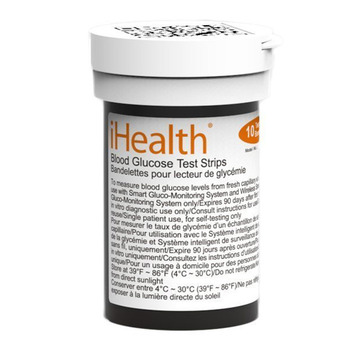 iHealth Blood Glucose Test Strips, 50pcs